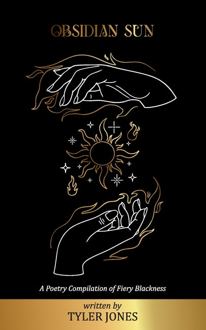 Book cover for Obsidian Sun: A Poetry Compilation of Fiery Blackness