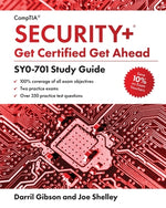 Book cover for CompTIA Security+ Get Certified Get Ahead: SY0-701 Study Guide