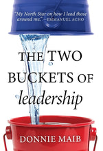 Book cover for Two Buckets of Leadership