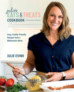 Book cover for Julie's Eats & Treats Cookbook: Easy, Family-Friendly Recipes from a Midwestern Mom