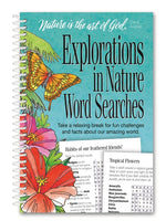 Book cover for Explorations in Nature Word Search