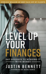 Book cover for Level Up Your Finances: Say Goodbye to Winging It with Money