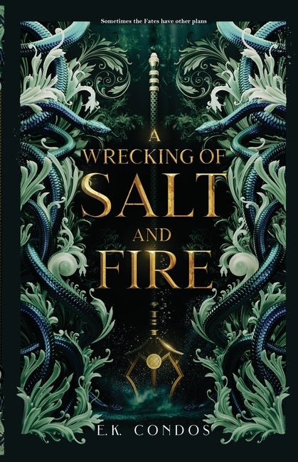 Book cover for Wrecking of Salt and Fire