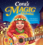 Book cover for Cora's Magic Melodies: A Children's Book About Music, Kindness, and Community