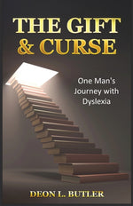 Book cover for Gift & Curse: One Man's Journey with Dyslexia