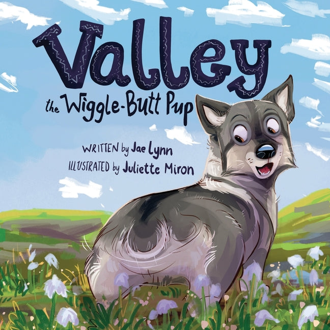 Book cover for Valley the Wiggle-Butt Pup