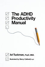 Book cover for ADHD Productivity Manual