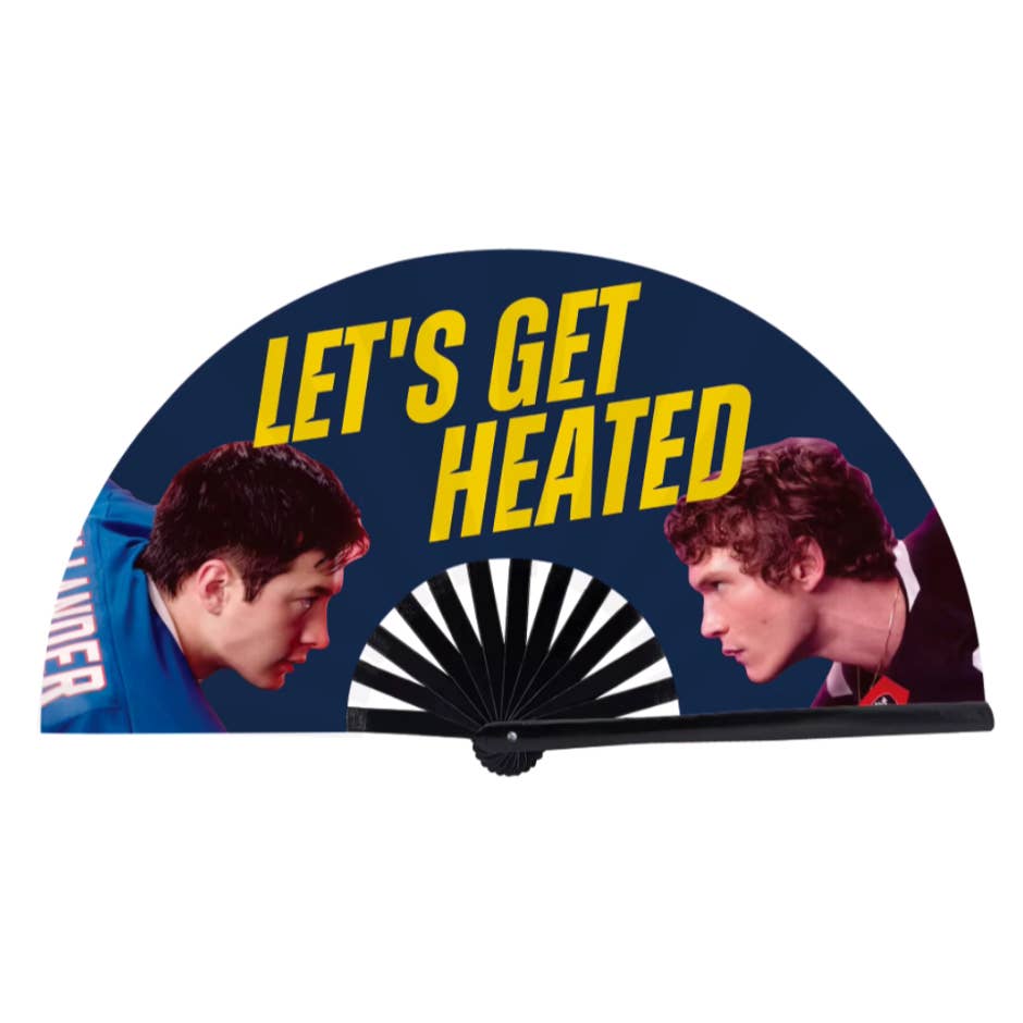 Let's Get Heated - Heated Rivalry Hand Fan