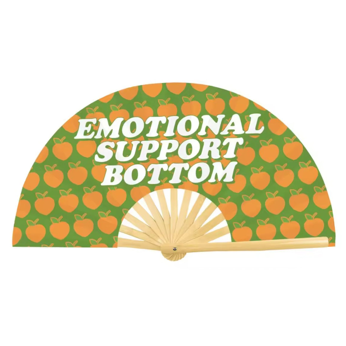 Emotional Support Bottom - Hand Fan