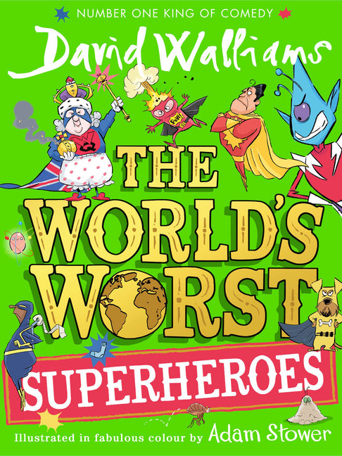 Book cover for World's Worst Superheroes