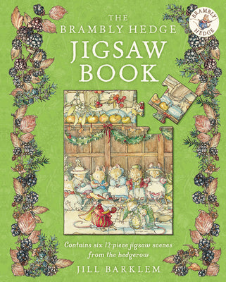 Book cover for The Brambly Hedge Jigsaw Book