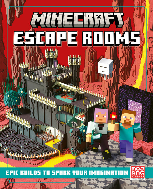 Book cover for Minecraft Escape Rooms
