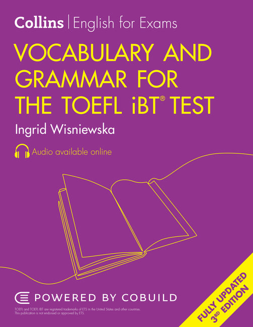 Book cover for Vocabulary and Grammar for the TOEFL Ibt(r) Test