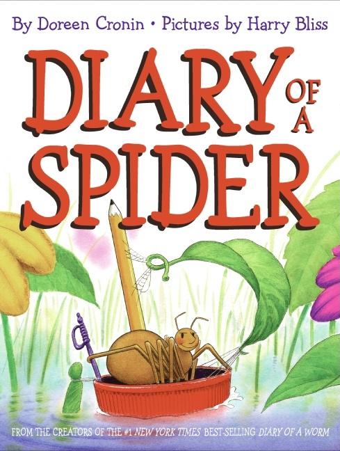 Book cover for Diary of a Spider