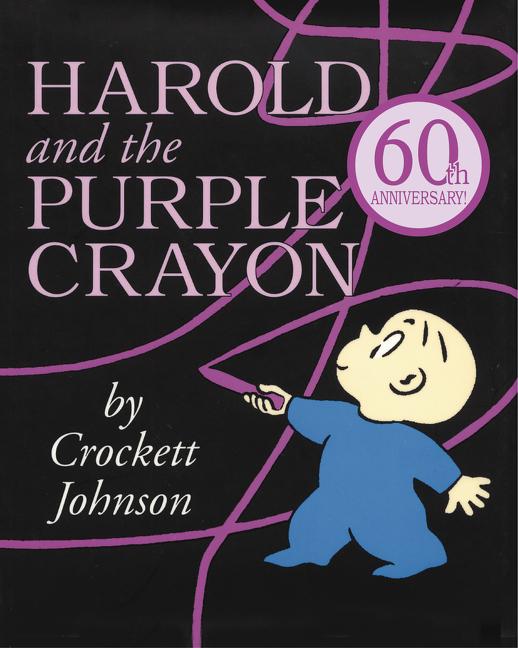 Book cover for Harold and the Purple Crayon