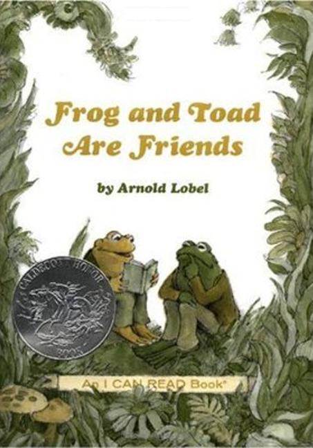 Book cover for Frog and Toad Are Friends: A Caldecott Honor Award Winner from the Classic Animal Friendship and Adventure Series, Great for Growing Reading Skills an