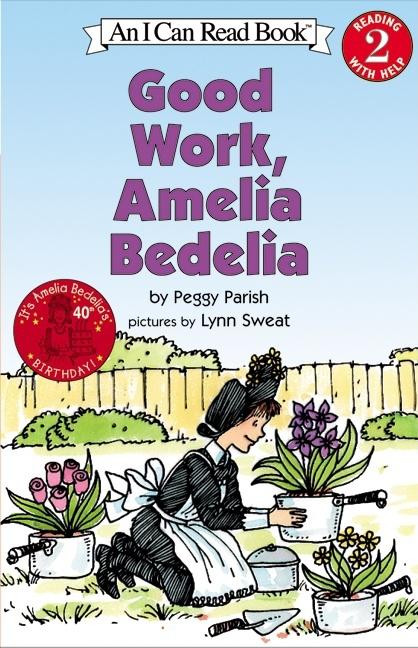 Book cover for Good Work, Amelia Bedelia