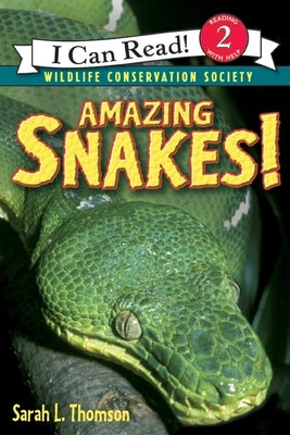 Book cover for Amazing Snakes!