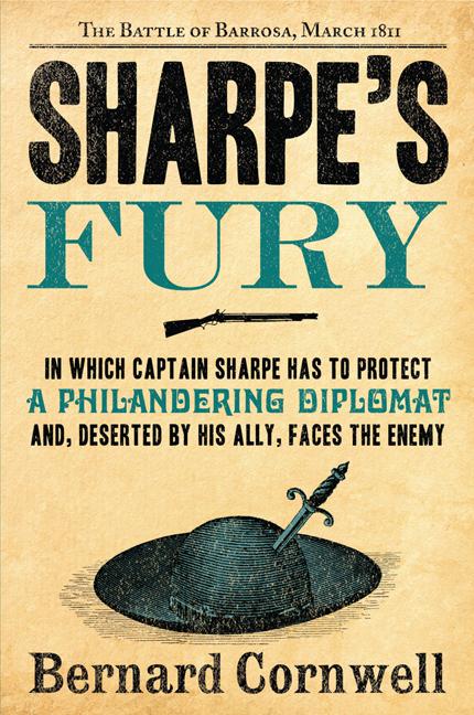 Book cover for Sharpe's Fury: The Battle of Barrosa, March 1811