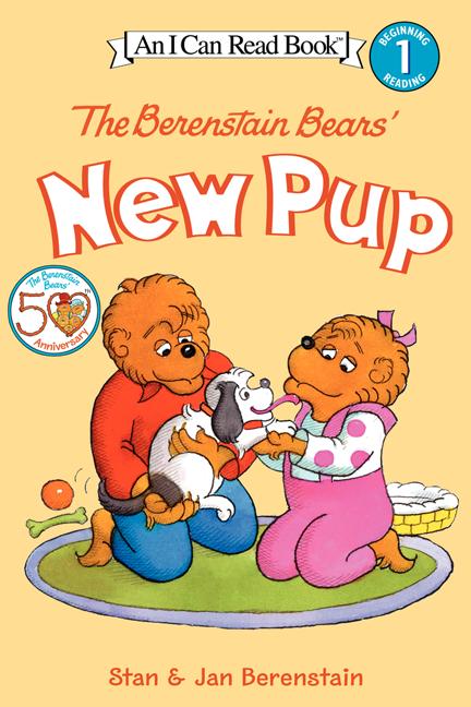 Book cover for Berenstain Bears' New Pup [With Stickers]