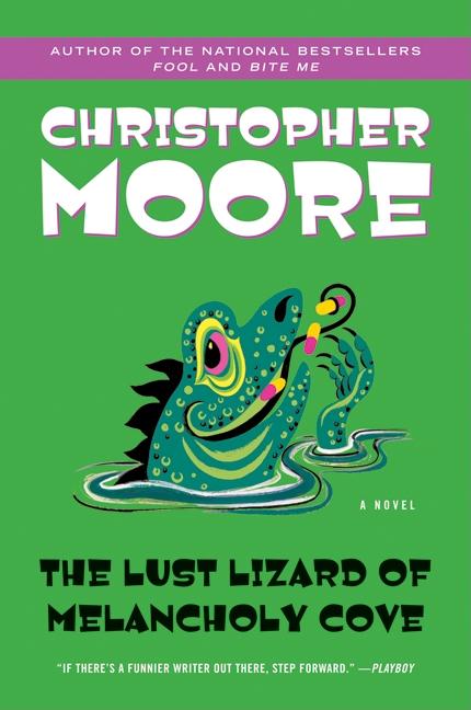 Book cover for Lust Lizard of Melancholy Cove
