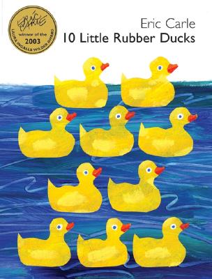 Book cover for 10 Little Rubber Ducks: An Easter and Springtime Book for Kids