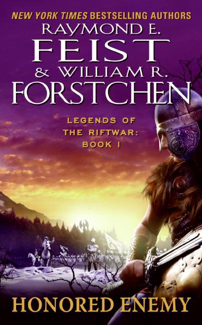 Book cover for Honored Enemy: Legends of the Riftwar, Book 1