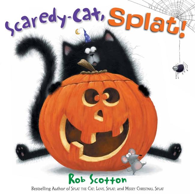 Book cover for Scaredy-Cat, Splat!