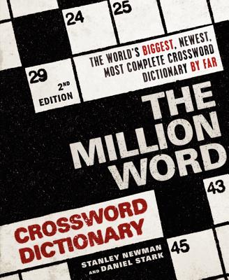 Book cover for The Million Word Crossword Dictionary, 2nd Edition