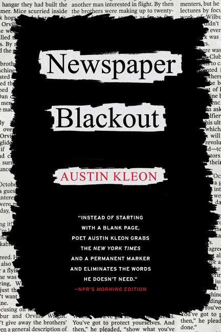 Book cover for Newspaper Blackout