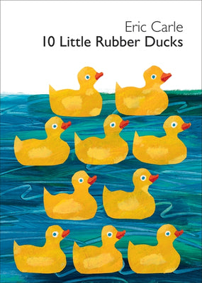 Book cover for 10 Little Rubber Ducks Board Book: An Easter and Springtime Book for Kids