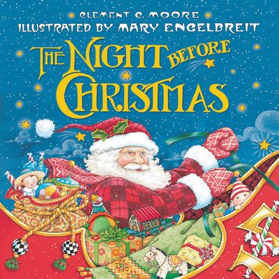 Book cover for The Night Before Christmas: A Christmas Holiday Book for Kids