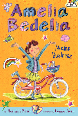 Book cover for Amelia Bedelia Means Business