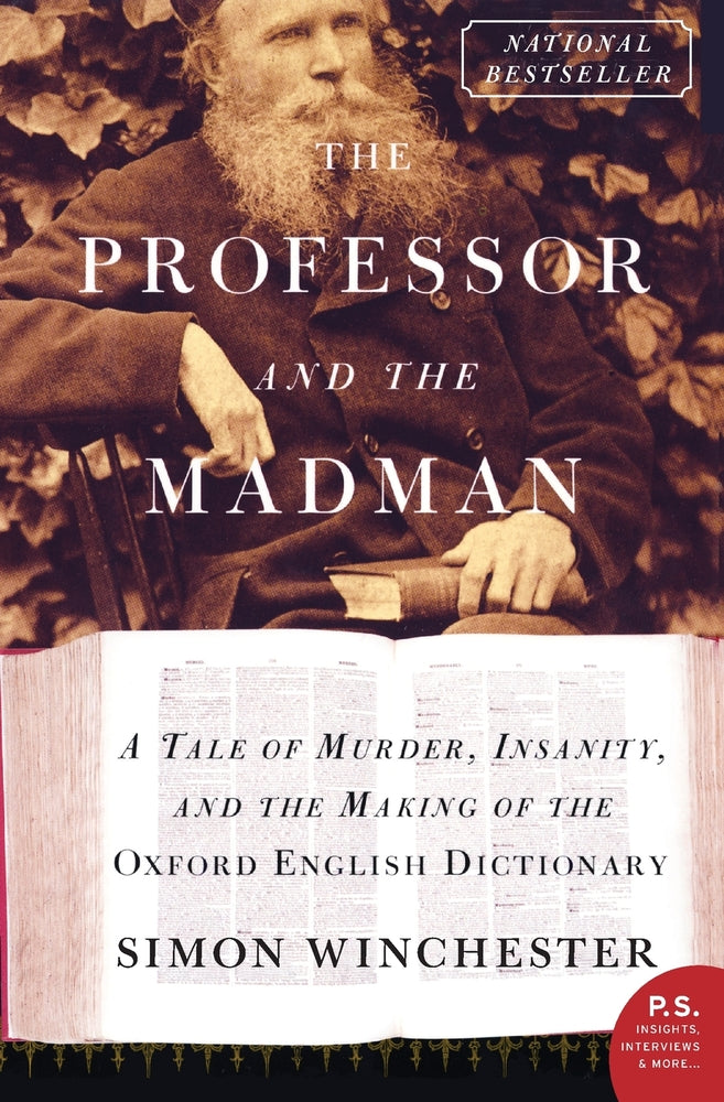 Book cover for The Professor and the Madman