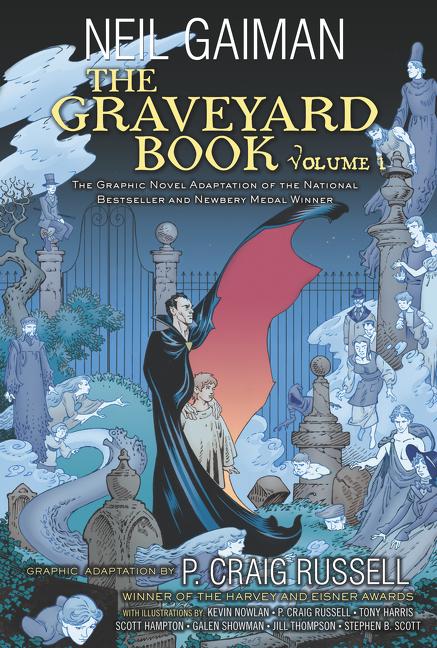 Book cover for The Graveyard Book Graphic Novel: Volume 1