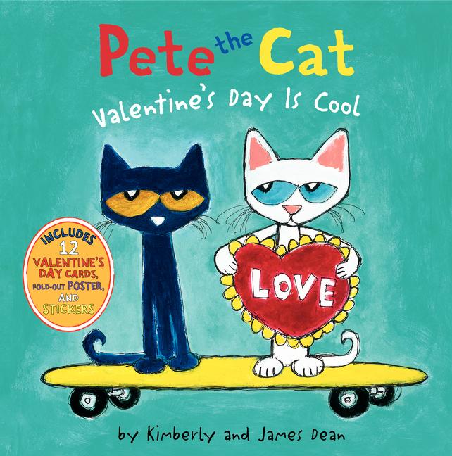 Book cover for Pete the Cat: Valentine's Day Is Cool