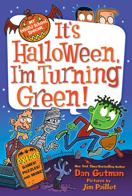 Book cover for It's Halloween, I'm Turning Green!