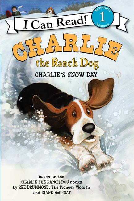 Book cover for Charlie the Ranch Dog: Charlie's Snow Day: A Winter and Holiday Book for Kids