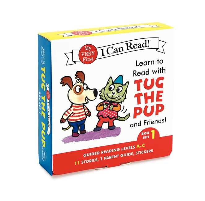 Book cover for Learn to Read with Tug the Pup and Friends! Box Set 1: Guided Reading Levels A-C