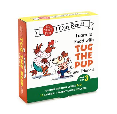 Book cover for Learn to Read with Tug the Pup and Friends! Box Set 3: Guided Reading Levels E-G