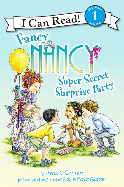 Book cover for Fancy Nancy: Super Secret Surprise Party