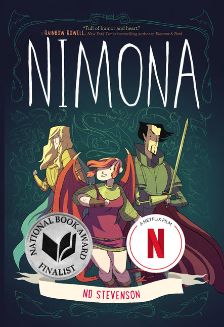 Book cover for Nimona: A Netflix Film