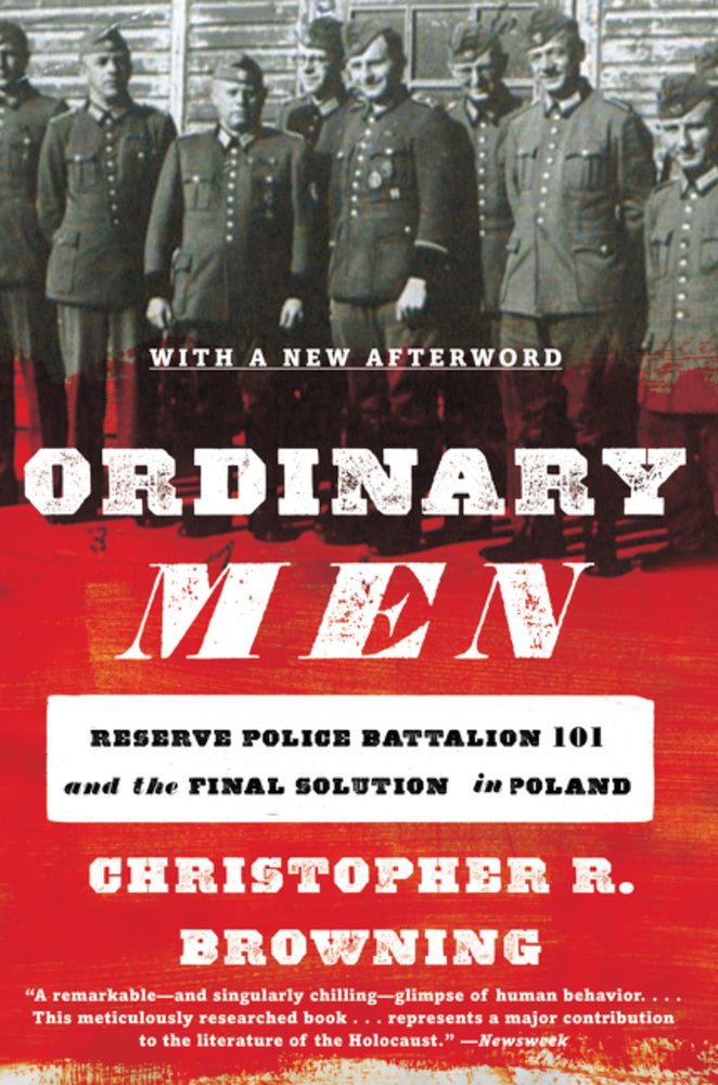 Book cover for Ordinary Men: Reserve Police Battalion 101 and the Final Solution in Poland