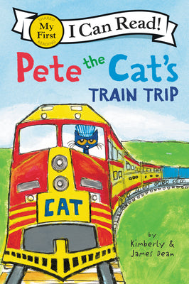 Book cover for Pete the Cat's Train Trip