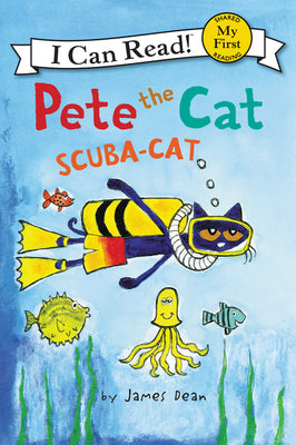 Book cover for Pete the Cat: Scuba-Cat