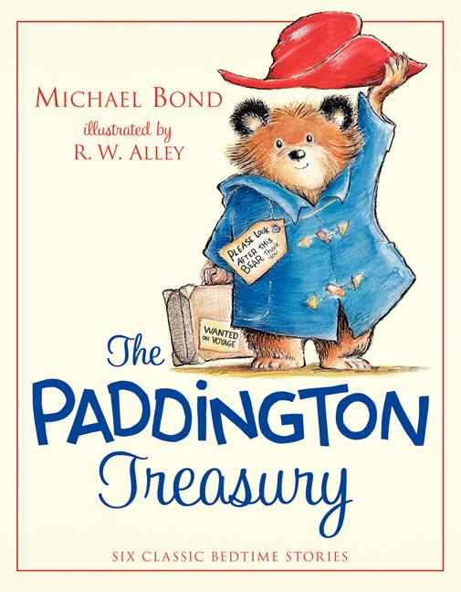 Book cover for The Paddington Treasury: Six Classic Bedtime Stories