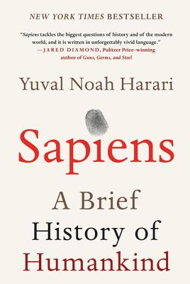 Book cover for Sapiens: A Brief History of Humankind