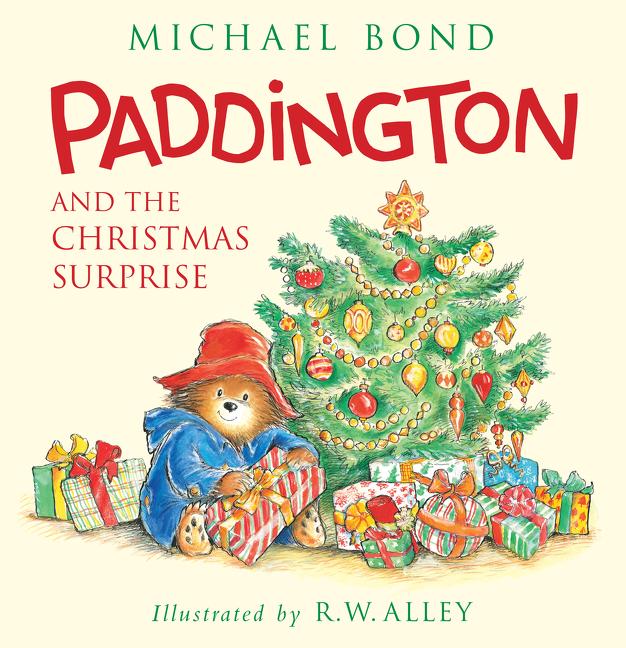 Book cover for Paddington and the Christmas Surprise: A Christmas Holiday Book for Kids