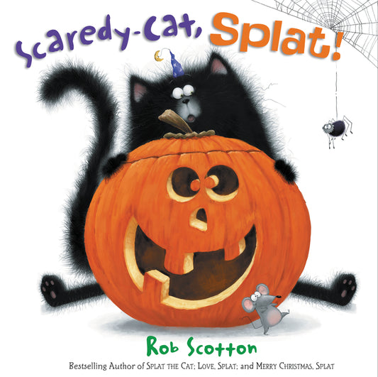 Book cover for Scaredy-Cat, Splat!