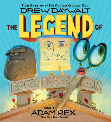 Book cover for The Legend of Rock Paper Scissors